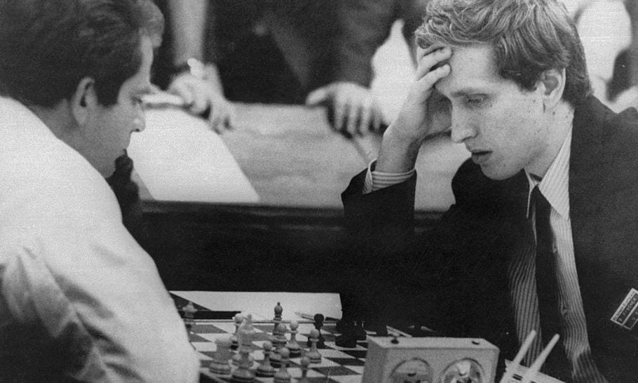 High school student, Bobby Fischer wins U.S. chess championship in 1958